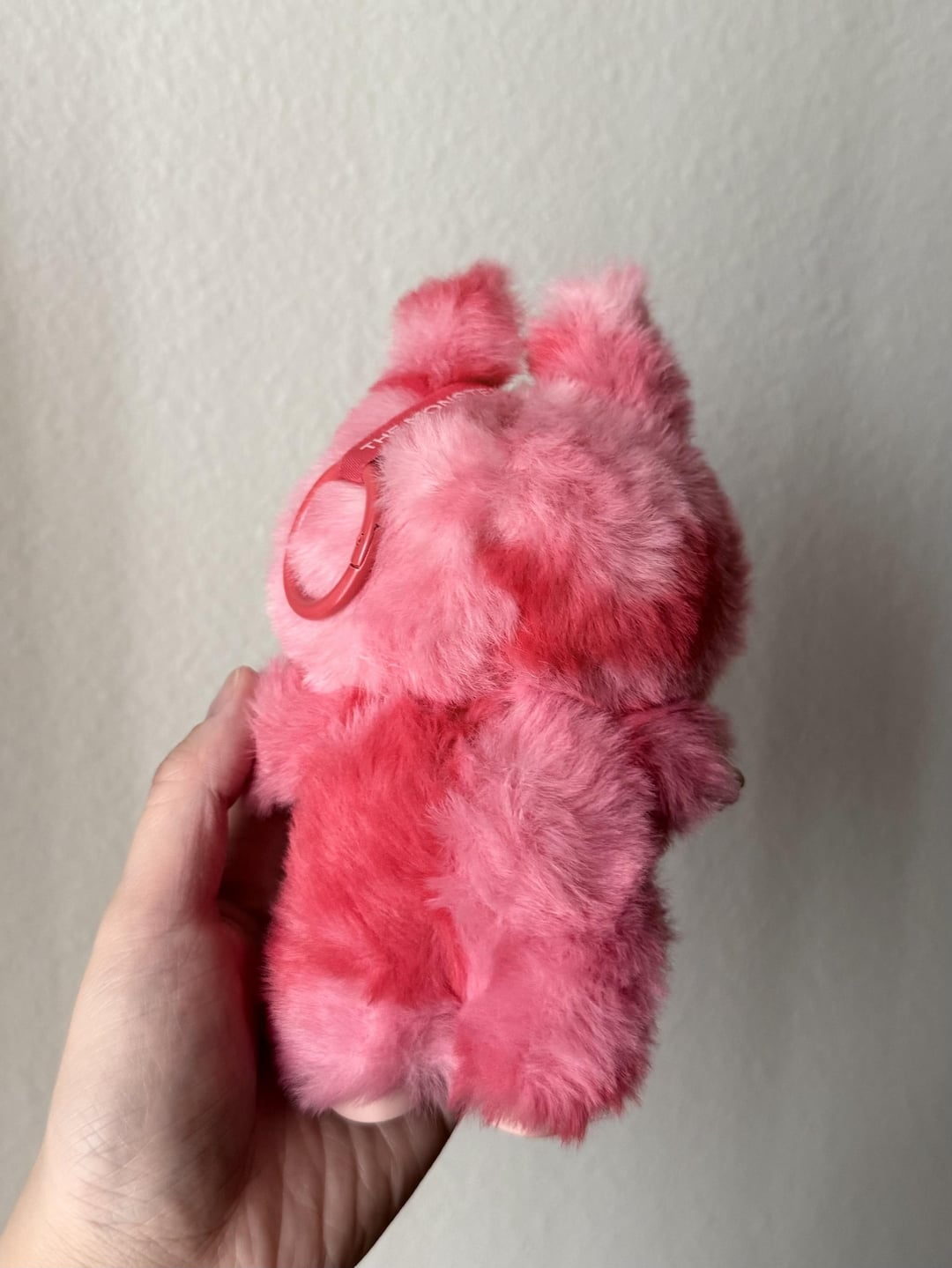 Labubu Big Into Energy Monster Plush Keychain - 1 PC (Red)