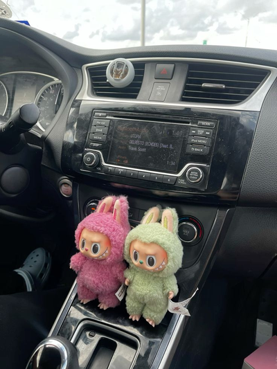 Labubu Macaron Monster Keychain Blind Box (Random Character) - 1 PC