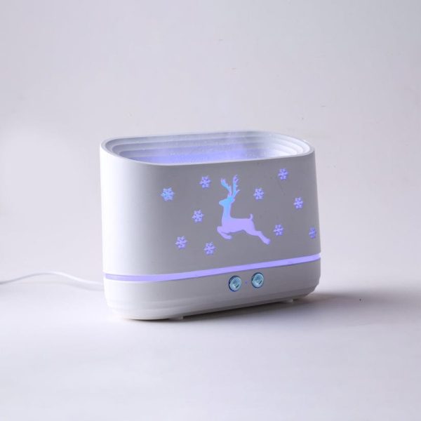 Deep Flame Humidifier – Flame Mist Aroma Diffuser for Relaxing, Romantic Vibes