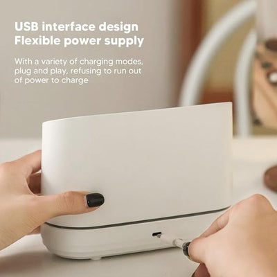 Deep Flame Humidifier – Flame Mist Aroma Diffuser for Relaxing, Romantic Vibes