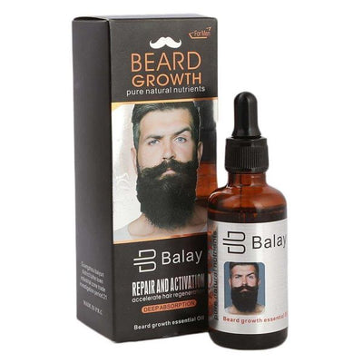 Balay Beard Growth Essential Oil for Men – Natural Beard Growth Serum with Pure Nutrients