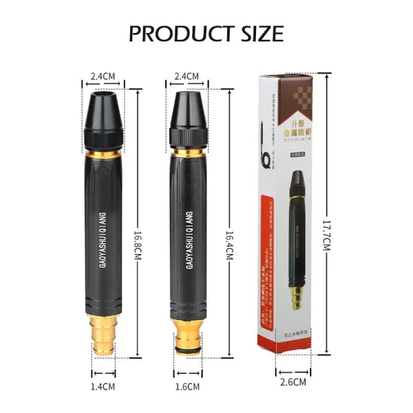 High Pressure Power Washer Spray Gun – Multi-Purpose Car Wash & Garden Watering Hose Nozzle