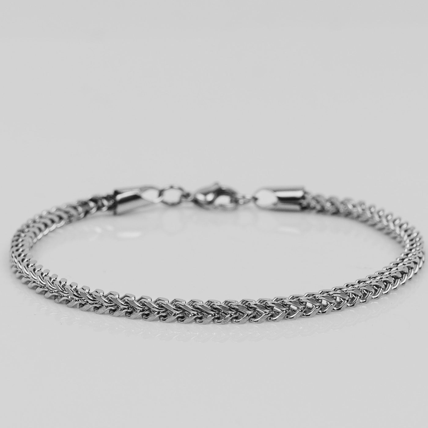 Foxtail 3MM Bracelet (Silver)