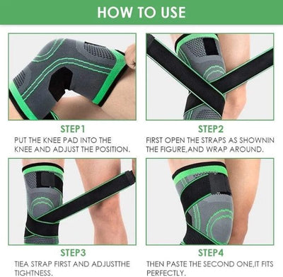 Adjustable Knee Support Band – Pressure Relief & Injury Protection for Men & Women