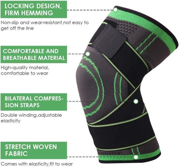 Adjustable Knee Support Band – Pressure Relief & Injury Protection for Men & Women