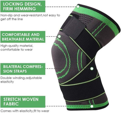 Adjustable Knee Support Band – Pressure Relief & Injury Protection for Men & Women