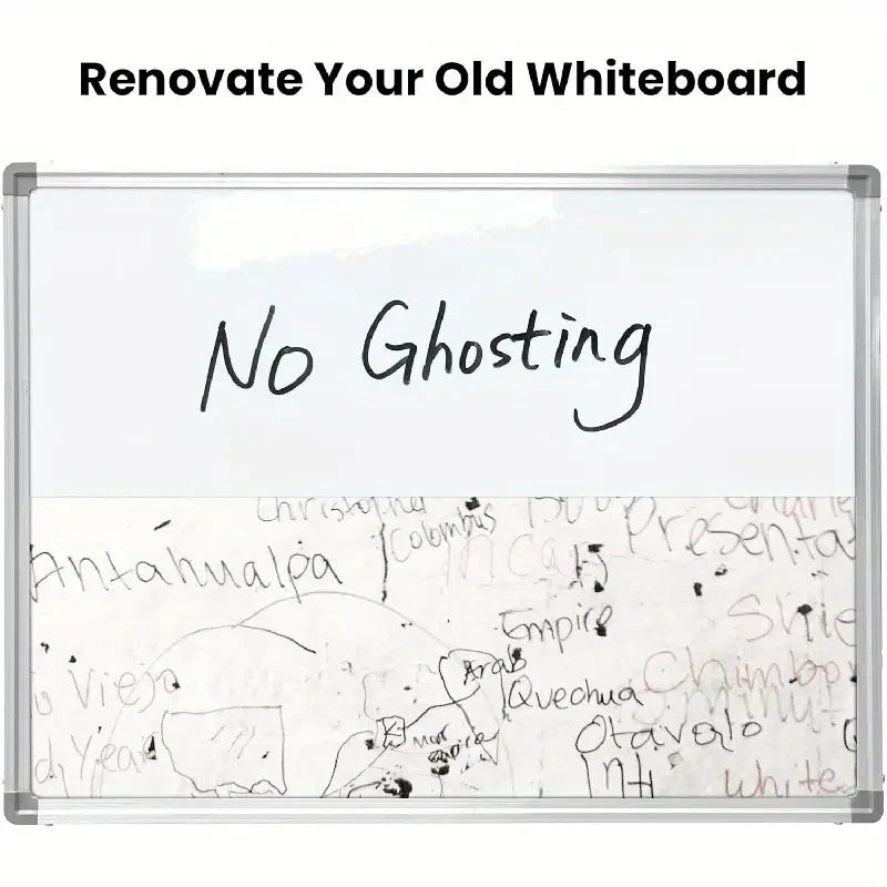 Self-Adhesive Whiteboard Sticker Roll – Dry Erase Wall Decal