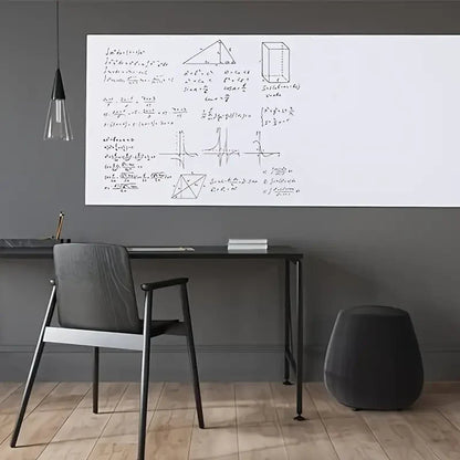 Self-Adhesive Whiteboard Sticker Roll – Dry Erase Wall Decal