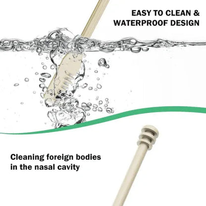 2-in-1 Nose & Ear Hair Trimmer Tool – Safe, Gentle & Waterproof Nasal Cleaner