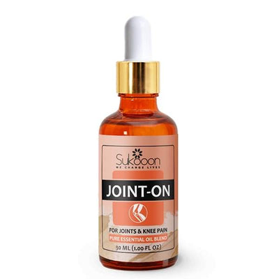 Sukoon Joint On Essential Oil – Natural Pain Relief for Joints, Back, Arthritis & Muscles (30ml)