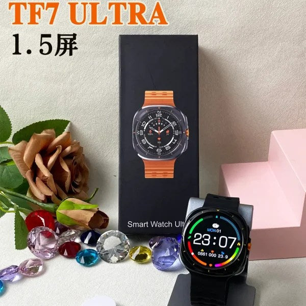 Tf7 Ultra Smart Watch Metal Body Smart Watch (Random Color) – RMG TRADERS