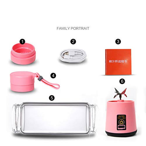 Mini rechargeable Electric Juicer